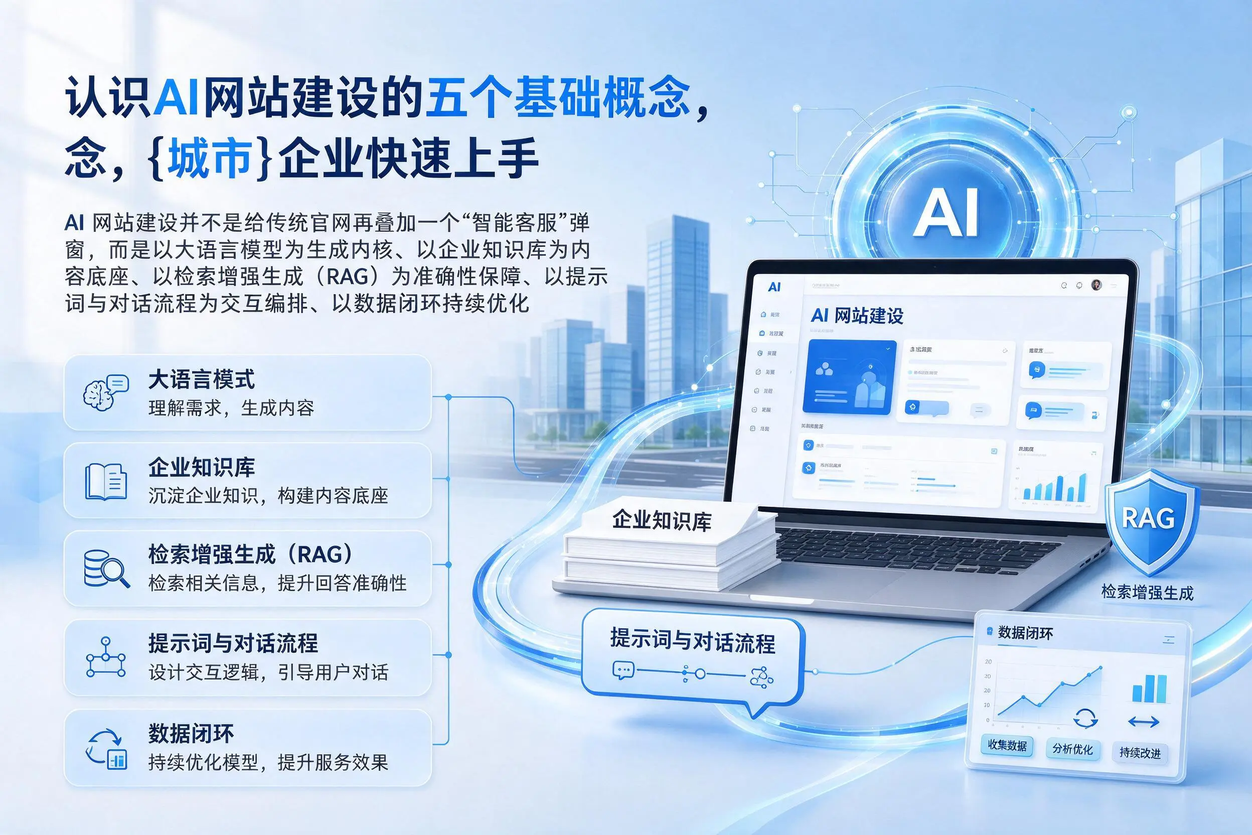 认识AI网站建设的五个基础概念，安庆企业快速上手